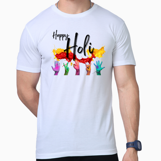 Happy Holi T-Shirt: Splash of Joy!