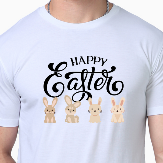 Easter in Style with Our Happy Bunny T-Shirt!
