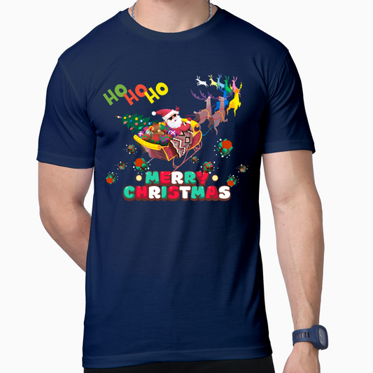 HoHoHo Merry Christmas T-Shirt: Unwrap Festive Joy!