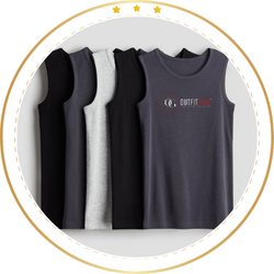 Round Neck Sleeveless Tank Top
