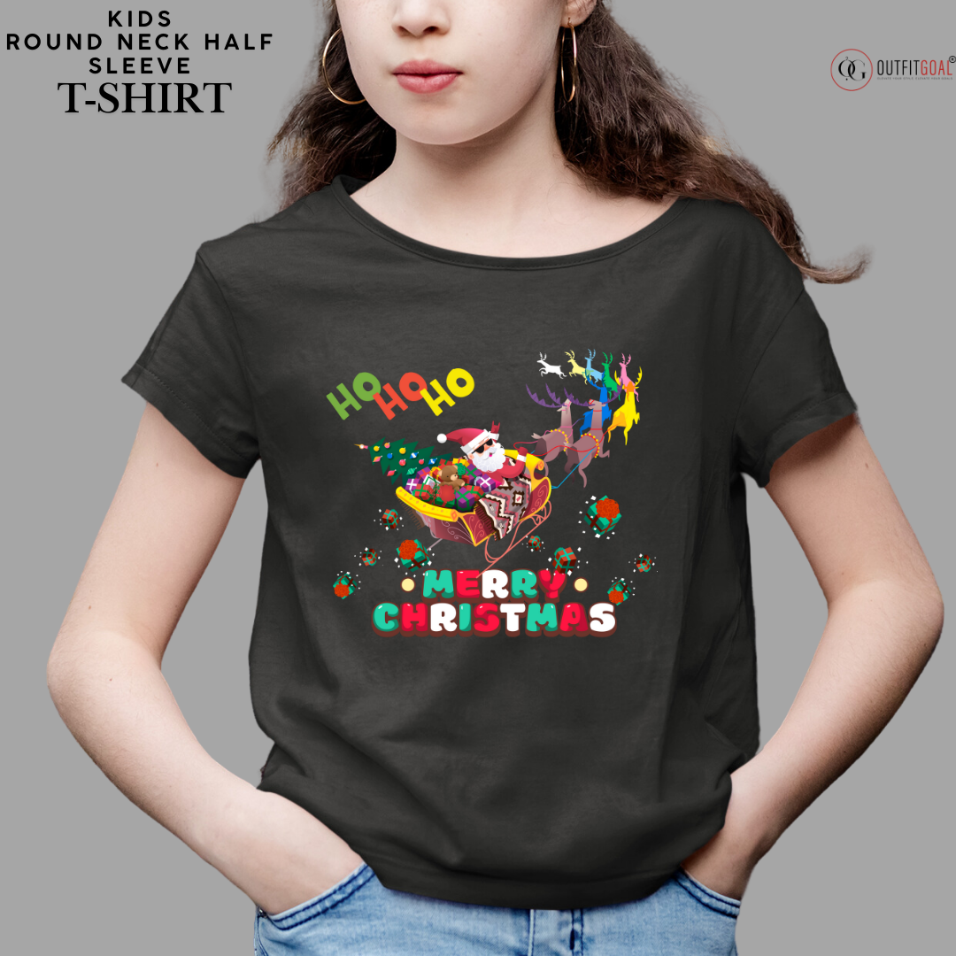 Christmas T-Shirt - Ho Ho Ho! Merry Christmas 🎅🎄 | Enhance Your Style, Enhance Your Christmas🎄| Spread the Christmas cheer with our classic 