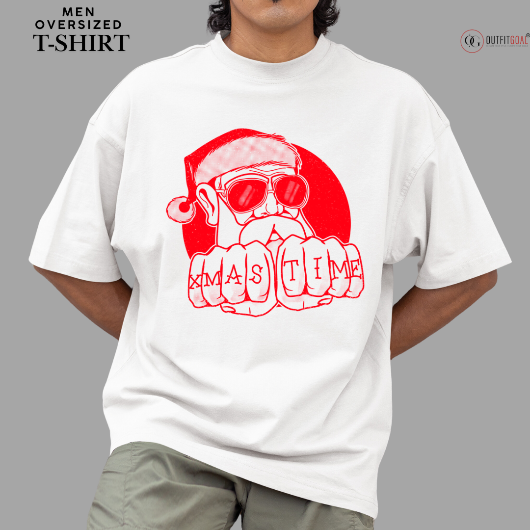 Christmas T-Shirt - Santa's Techy Christmas 🎅 | Enhance Your Style, Enhance Your Christmas🎄| Get Ready for a Tech-Savvy Christmas with Our Santa's Techy Christmas T-Shirt🎁