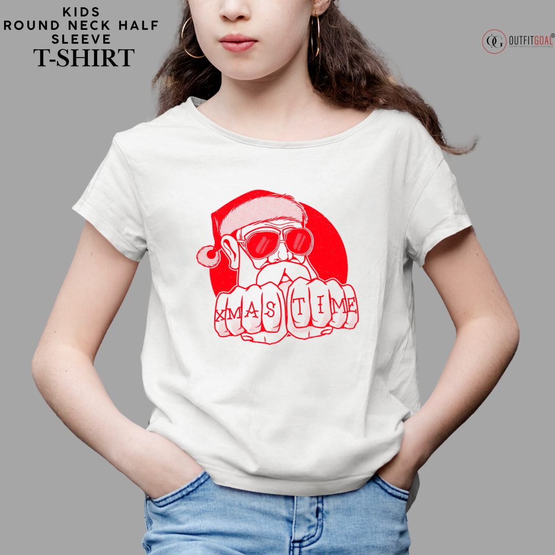 Christmas T-Shirt - Santa's Techy Christmas 🎅 | Enhance Your Style, Enhance Your Christmas🎄| Get Ready for a Tech-Savvy Christmas with Our Santa's Techy Christmas T-Shirt🎁