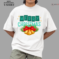 Christmas T-Shirt - Merry Christmas Bells 🔔🎄 | Enhance Your Style, Enhance Your Christmas🎄| Ring in the Holidays with Our Merry Christmas Bells T-Shirt 🎁