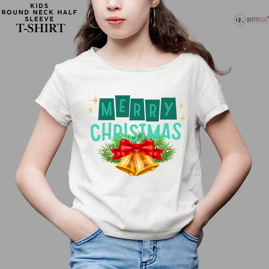 Christmas T-Shirt - Merry Christmas Bells 🔔🎄 | Enhance Your Style, Enhance Your Christmas🎄| Ring in the Holidays with Our Merry Christmas Bells T-Shirt 🎁