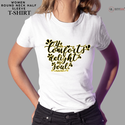 Christmas T-Shirt - Your Comfort, My Delight ❤️ | Enhance Your Style, Enhance Your Christmas🎄| Embrace the Warmth of Love with Our Inspirational T-Shirt🎁