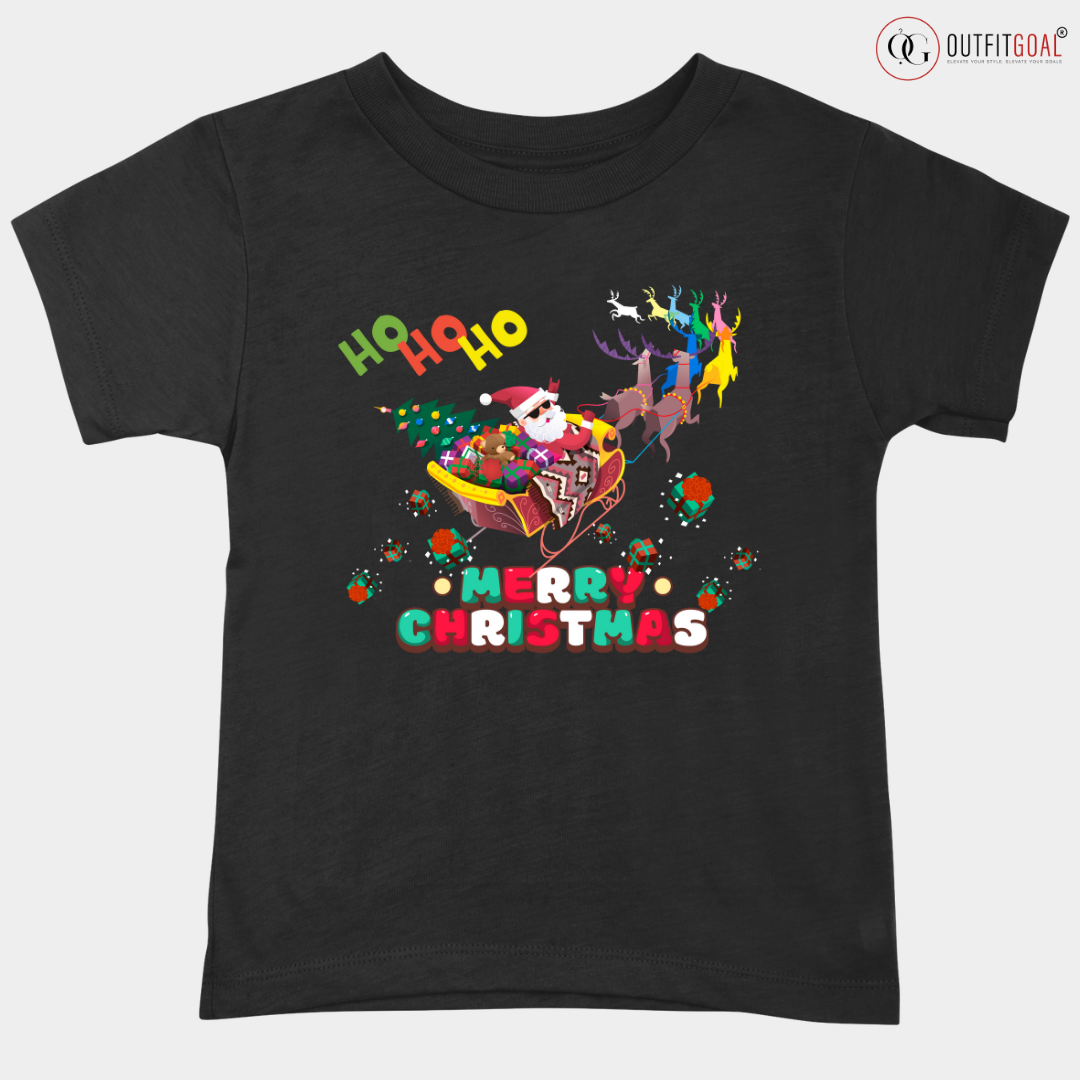 Christmas T-Shirt - Ho Ho Ho! Merry Christmas 🎅🎄 | Enhance Your Style, Enhance Your Christmas🎄| Spread the Christmas cheer with our classic "Ho Ho Ho, Merry Christmas" T-shirt. 🎁