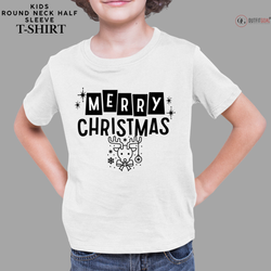 Christmas T-Shirt - Reindeer Christmas Cheer 🦌 | Enhance Your Style, Enhance Your Christmas🎄| Spread Holiday Cheer with Our Reindeer Christmas T-Shirt🎁