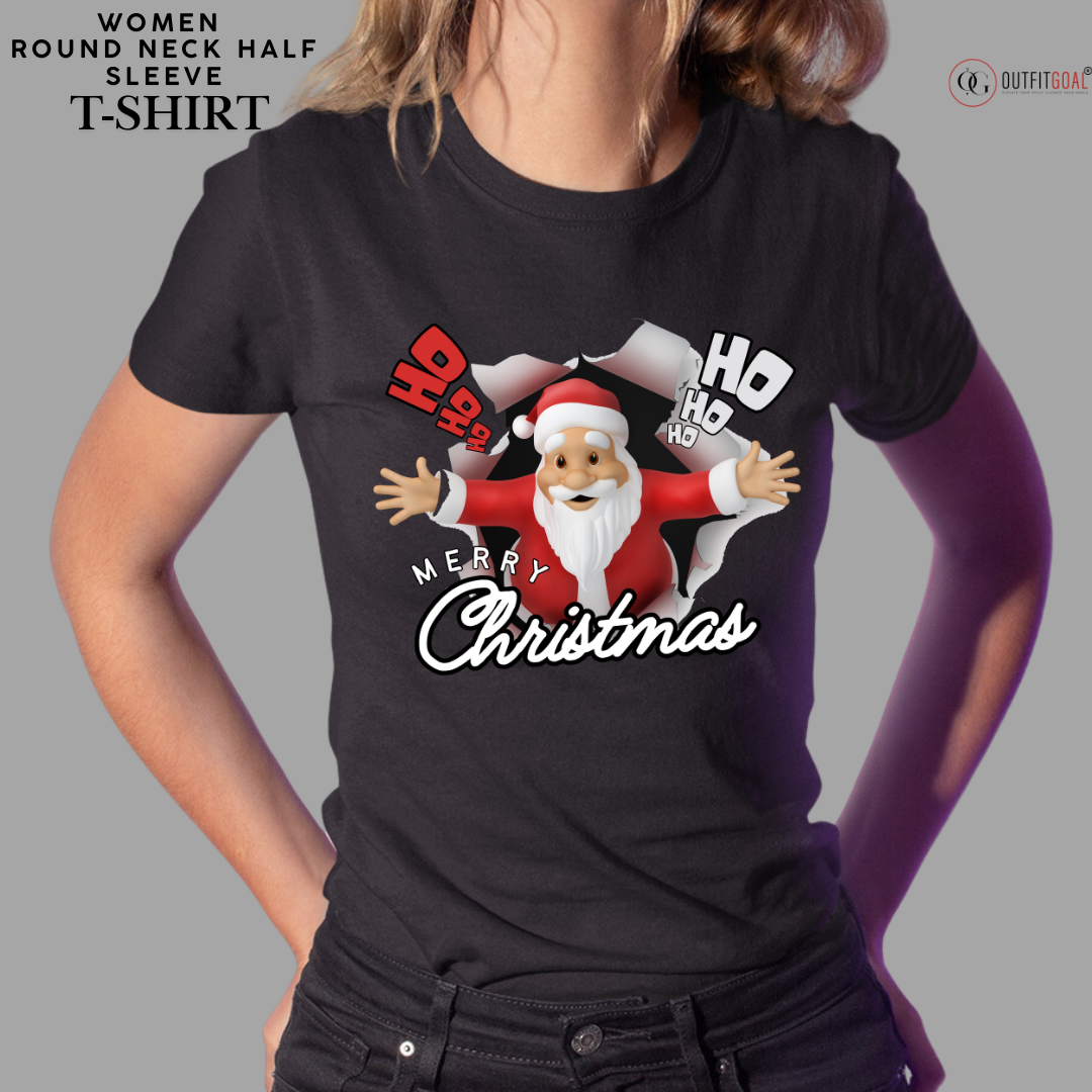 Christmas T-Shirt - Santa's Surprise🎅 | Enhance Your Style, Enhance Your Christmas🎄| Get Ready for a Surprising Christmas with Our Santa's Surprise T-Shirt🎁👕