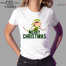 Christmas T-Shirt -Dashing Through the Snow  🧦🦌 | Enhance Your Style, Enhance Your Christmas🎄| Dashing Through the Snow with Our Festive T-Shirt🧦