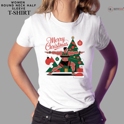 Christmas T-Shirt - Yoga Christmas 🧘‍♂️ | Enhance Your Style, Enhance Your Christmas🎄| Find Your Zen This Christmas with Our Yoga Christmas T-shirt 🎁