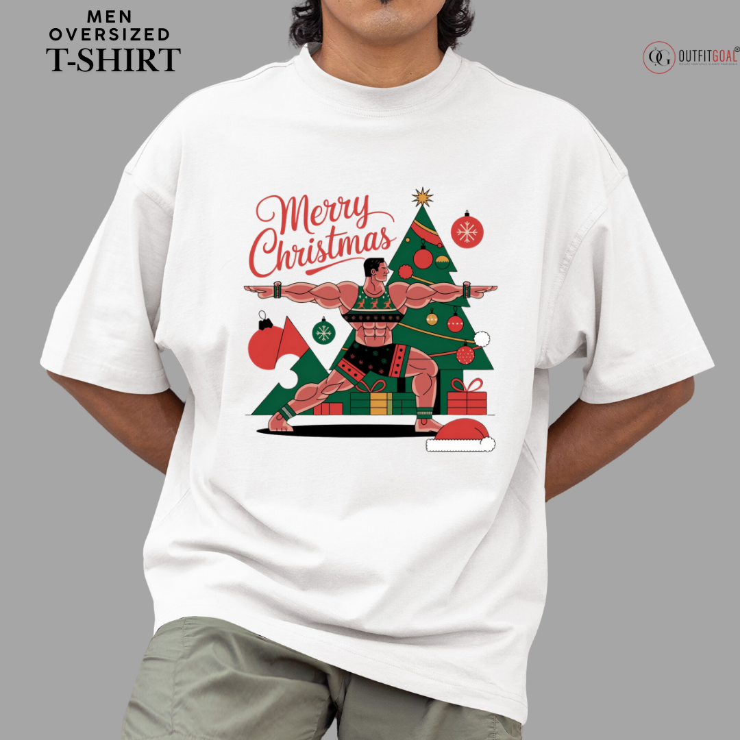 Christmas T-Shirt - Yoga Christmas 🧘‍♂️ | Enhance Your Style, Enhance Your Christmas🎄| Find Your Zen This Christmas with Our Yoga Christmas T-shirt 🎁