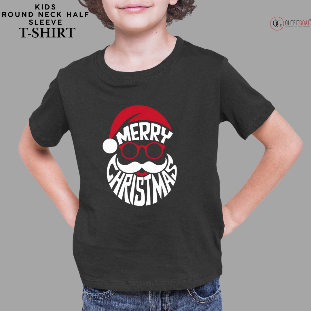 Christmas T-Shirt - Christmas Typography 🎅 | Enhance Your Style, Enhance Your Christmas🎄| Spread holiday cheer by getting the Typography Christmas Cheer T-Shirt now! 🎁👕