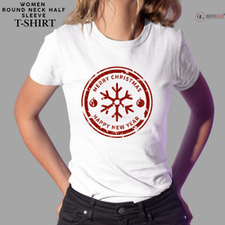 Christmas T-Shirt - Snowflake Serenity ❄️ | Enhance Your Style, Enhance Your Christmas🎄| Embrace the winter wonderland with our "Snowflake Serenity" T-shirt🎁