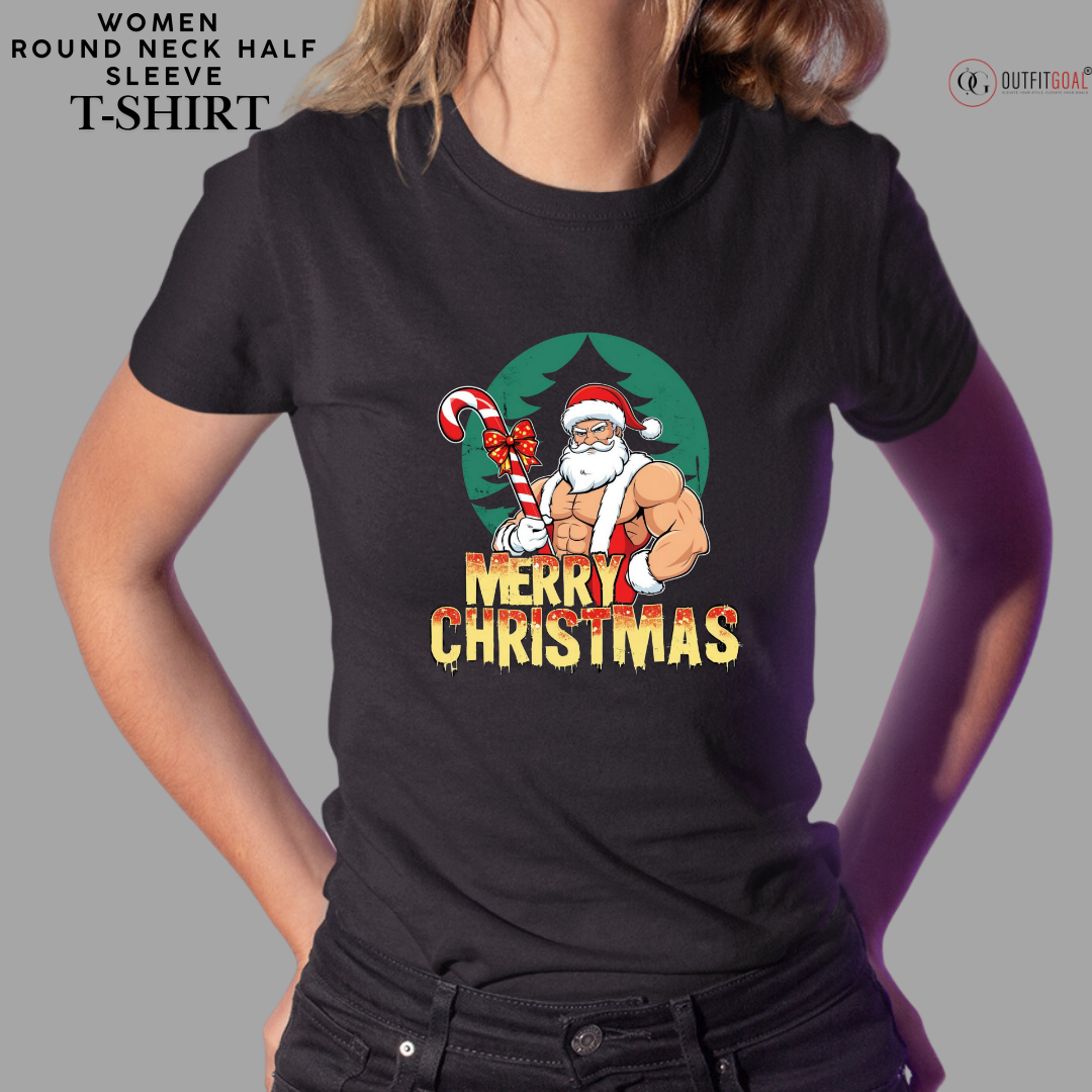 Christmas T-Shirt - Merry Christmas: Security Santa🎅👮‍♂️ | Enhance Your Style, Enhance Your Christmas🎄| Spread holiday cheer by getting the Secutiry Santa on Christmas Duty T-Shirt now! 🎁👕