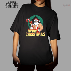 Christmas T-Shirt - Merry Christmas: Security Santa🎅👮‍♂️ | Enhance Your Style, Enhance Your Christmas🎄| Spread holiday cheer by getting the Secutiry Santa on Christmas Duty T-Shirt now! 🎁👕