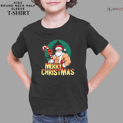 Christmas T-Shirt - Merry Christmas: Security Santa🎅👮‍♂️ | Enhance Your Style, Enhance Your Christmas🎄| Spread holiday cheer by getting the Secutiry Santa on Christmas Duty T-Shirt now! 🎁👕