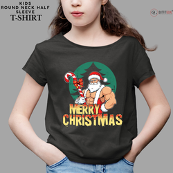 Christmas T-Shirt - Merry Christmas: Security Santa🎅👮‍♂️ | Enhance Your Style, Enhance Your Christmas🎄| Spread holiday cheer by getting the Secutiry Santa on Christmas Duty T-Shirt now! 🎁👕