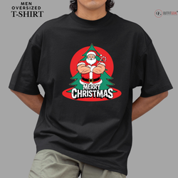 Christmas T-Shirt - Merry Christmas: Security Check🎅👮‍♂️ | Enhance Your Style, Enhance Your Christmas🎄| Spread holiday cheer by getting the Santa on Christmas Duty T-Shirt now! 🎁👕