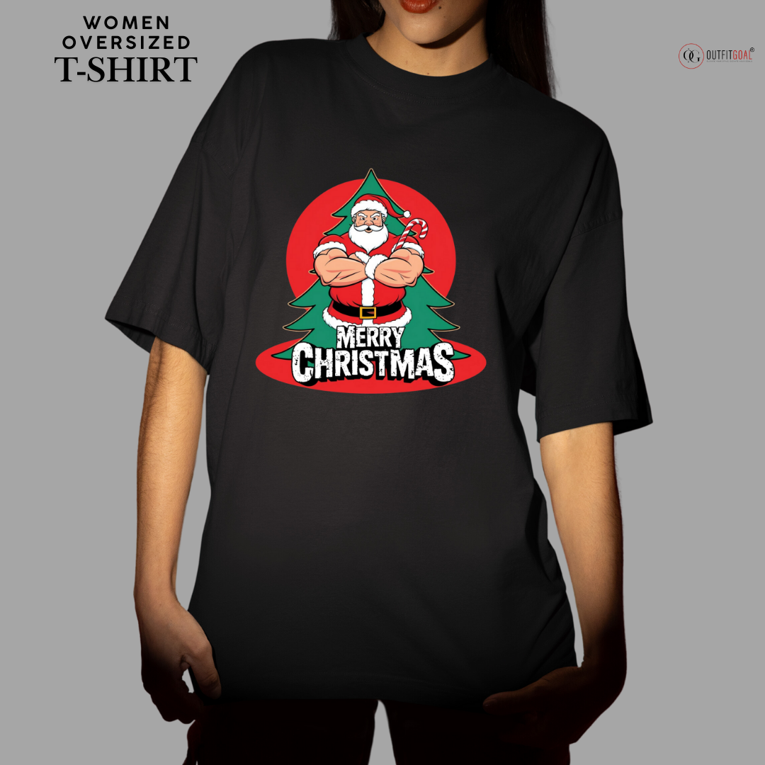 Christmas T-Shirt - Merry Christmas: Security Check🎅👮‍♂️ | Enhance Your Style, Enhance Your Christmas🎄| Spread holiday cheer by getting the Santa on Christmas Duty T-Shirt now! 🎁👕