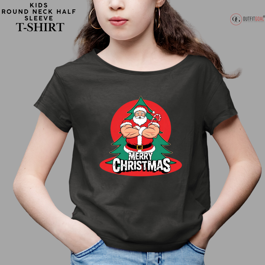 Christmas T-Shirt - Merry Christmas: Security Check🎅👮‍♂️ | Enhance Your Style, Enhance Your Christmas🎄| Spread holiday cheer by getting the Santa on Christmas Duty T-Shirt now! 🎁👕