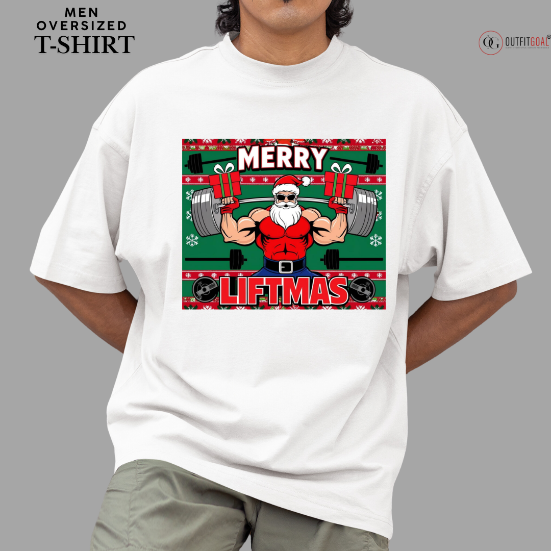 Christmas T-Shirt - Santa's Liftmas Tee🏋️‍♂️ | Enhance Your Style, Enhance Your Christmas🎄| Festive Liftmas Christmas🎁