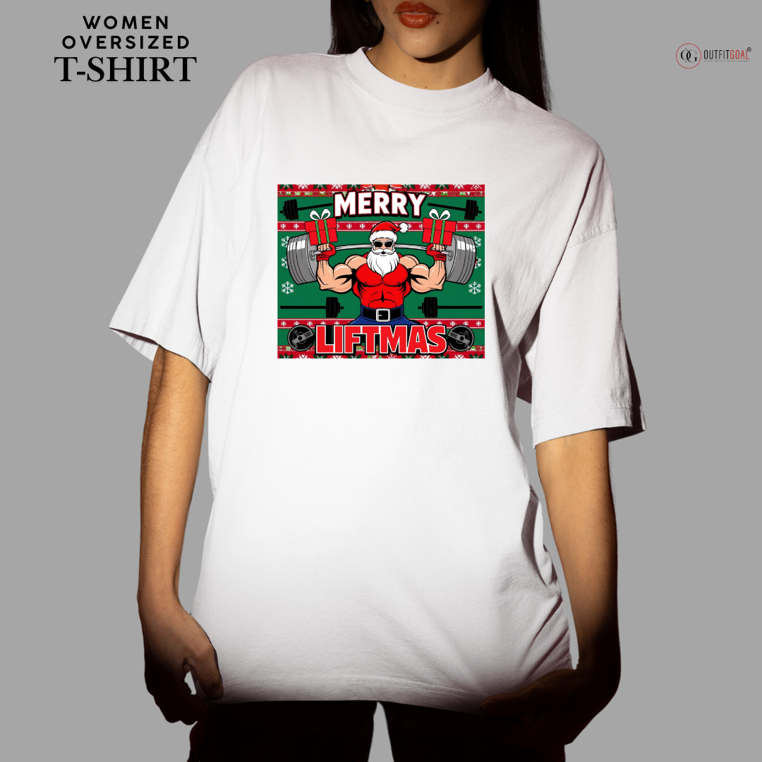 Christmas T-Shirt - Santa's Liftmas Tee🏋️‍♂️ | Enhance Your Style, Enhance Your Christmas🎄| Festive Liftmas Christmas🎁