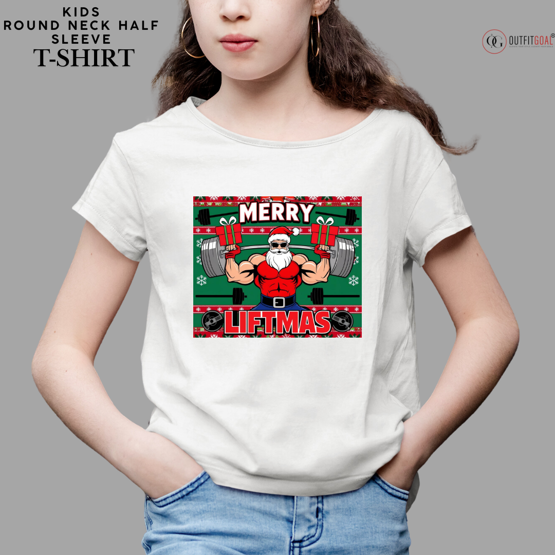 Christmas T-Shirt - Santa's Liftmas Tee🏋️‍♂️ | Enhance Your Style, Enhance Your Christmas🎄| Festive Liftmas Christmas🎁