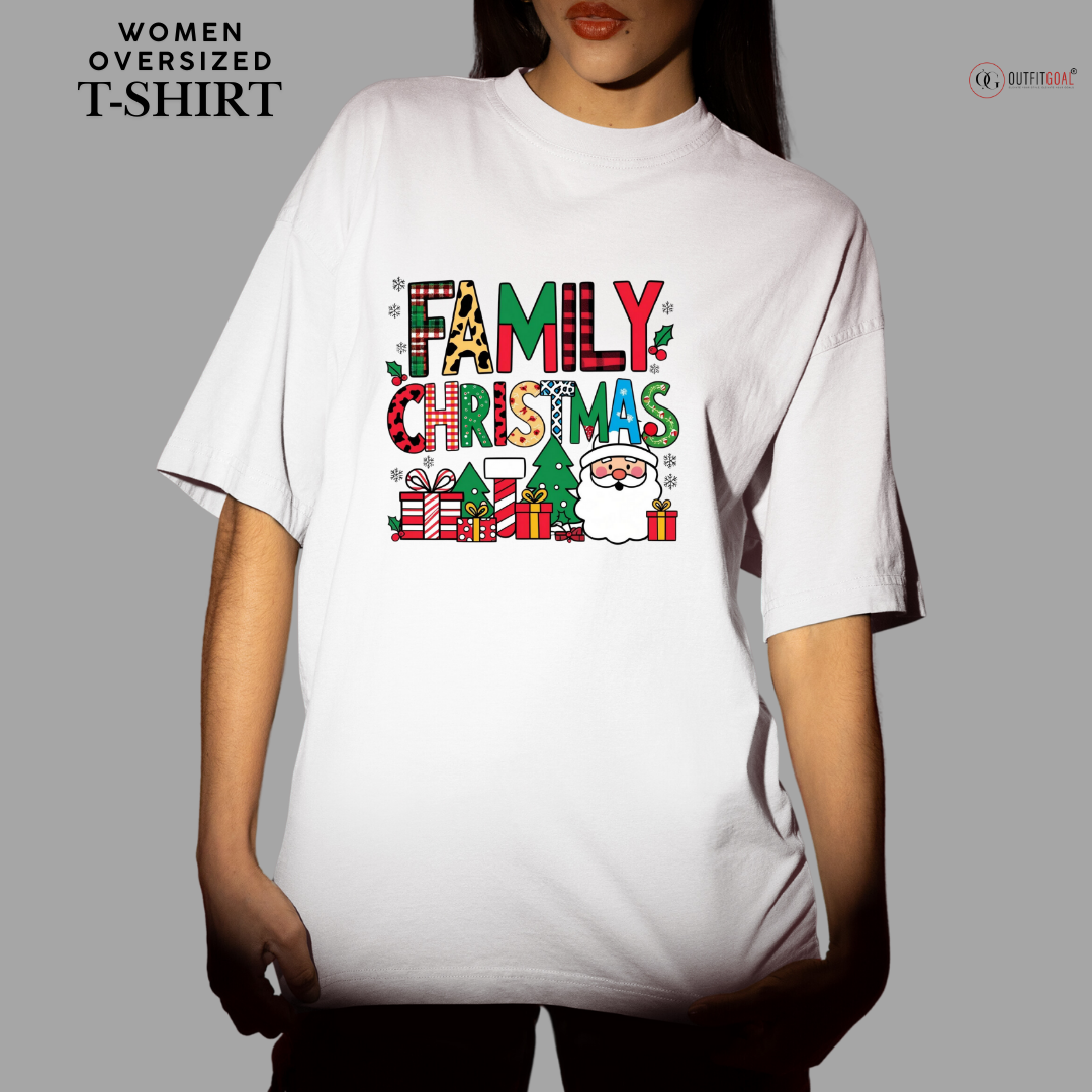 Christmas T-Shirt - Merry Family Christmas🎅 | Enhance Your Style, Enhance Your Christmas🎄| We're a Family, We're a Christmas Clan🎁