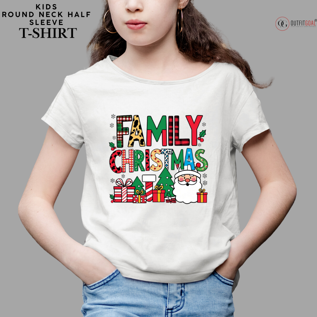 Christmas T-Shirt - Merry Family Christmas🎅 | Enhance Your Style, Enhance Your Christmas🎄| We're a Family, We're a Christmas Clan🎁