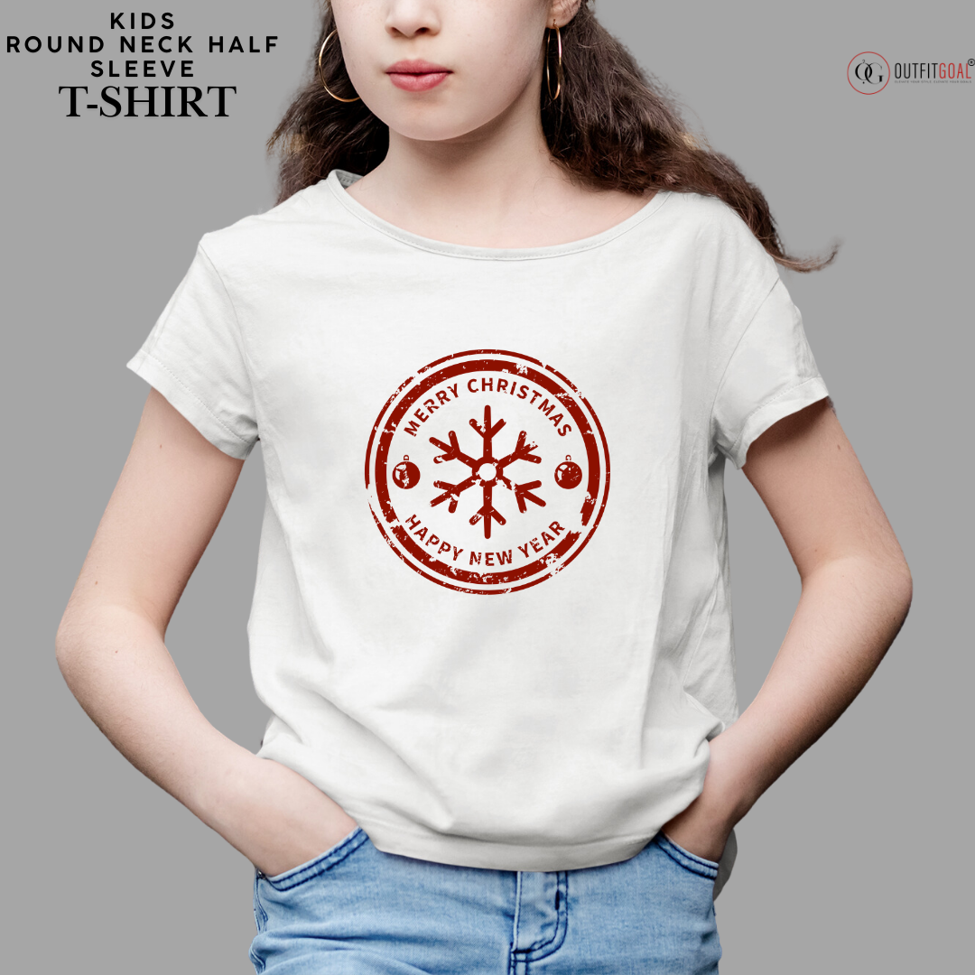 Christmas T-Shirt - Snowflake Serenity ❄️ | Enhance Your Style, Enhance Your Christmas🎄| Embrace the winter wonderland with our 