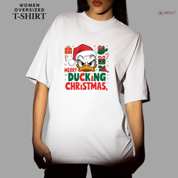 Christmas T-Shirt - Merry Ducking Christmas🦆 | Enhance Your Style, Enhance Your Christmas🎄| Quacking Up This Christmas🎁