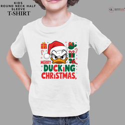 Christmas T-Shirt - Merry Ducking Christmas🦆 | Enhance Your Style, Enhance Your Christmas🎄| Quacking Up This Christmas🎁