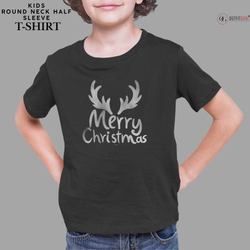 Christmas T-Shirt - Reindeer Horn🦌 | Enhance Your Style, Enhance Your Christmas🎄| Spread holiday cheer by getting the Festive Reindeer Horn Christmas T-Shirt👕