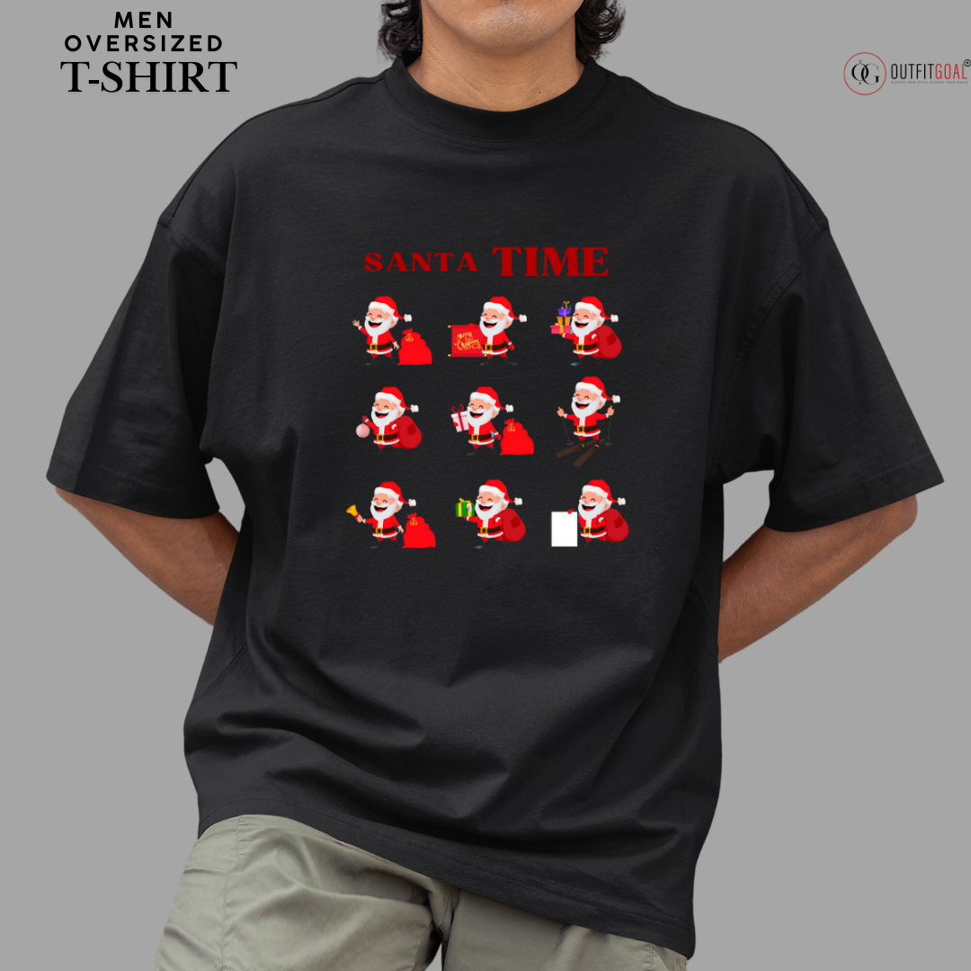 Christmas T-Shirt -Santa's Silly Side 🎅🎄 | Get ready for a laugh-out-loud Christmas with our 