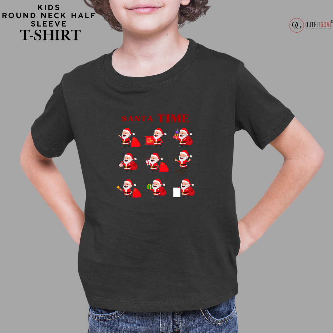 Christmas T-Shirt -Santa's Silly Side 🎅🎄 | Get ready for a laugh-out-loud Christmas with our 