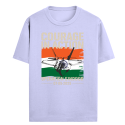 OUTFITGOAL OPERATION SINDOOR “COURAGE IN ACTION” Graphic Tribute T-Shirt | 100% Super Combed Cotton | 180 GSM Durable Everyday Unisex Tee