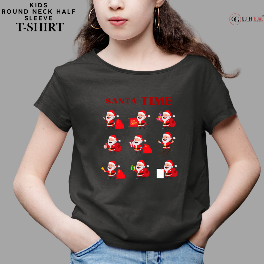 Christmas T-Shirt -Santa's Silly Side 🎅🎄 | Get ready for a laugh-out-loud Christmas with our 