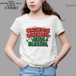 Christmas T-Shirt - Christ-Obsessed Christmas ✝️ | Enhance Your Style, Enhance Your Christmas🎄| Spread love & joy of Christmas! ✝️🎄🎁