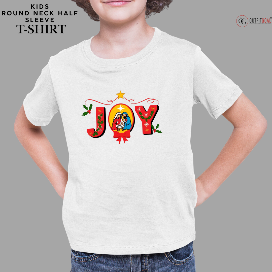 Christmas T-Shirt - Joy to the World 🌎❤️ | Enhance Your Style, Enhance Your Christmas🎄| Spread love & joy of Christmas! ✝️