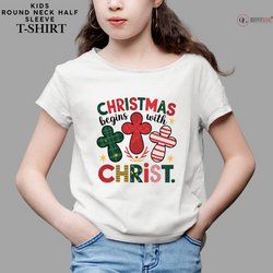 Christmas T-Shirt - Christ's Cross, Christmas's Core ✝️ | Enhance Your Style, Enhance Your Christmas🎄| Spread love & joy with Christ's Cross, Christmas's Core T-Shirt✝️