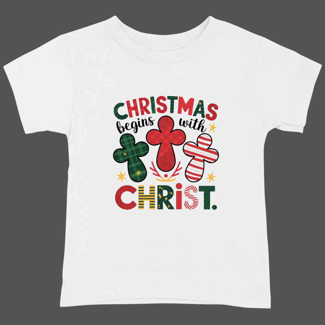 Christmas T-Shirt - Christ's Cross, Christmas's Core ✝️ | Enhance Your Style, Enhance Your Christmas🎄| Spread love & joy with Christ's Cross, Christmas's Core T-Shirt✝️