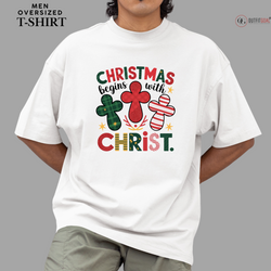 Christmas T-Shirt - Christ's Cross, Christmas's Core ✝️ | Enhance Your Style, Enhance Your Christmas🎄| Spread love & joy with Christ's Cross, Christmas's Core T-Shirt✝️