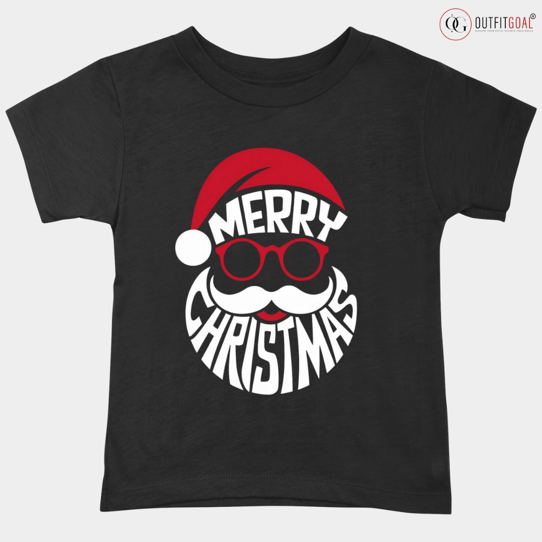 Christmas T-Shirt - Christmas Typography 🎅 | Enhance Your Style, Enhance Your Christmas🎄| Spread holiday cheer by getting the Typography Christmas Cheer T-Shirt now! 🎁👕