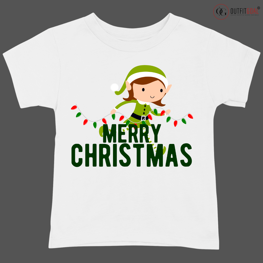 Christmas T-Shirt -Dashing Through the Snow  🧦🦌 | Enhance Your Style, Enhance Your Christmas🎄| Dashing Through the Snow with Our Festive T-Shirt🧦