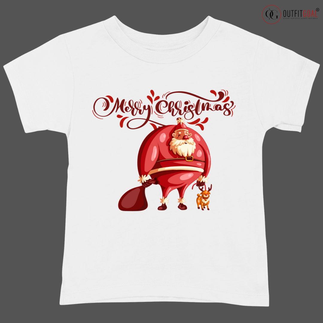 Christmas T-Shirt -Jolly Old Saint Nick🎅 | Enhance Your Style, Enhance Your Christmas🎄| Spread Christmas Cheer with Our Jolly Old Saint Nick T-Shirt🎁