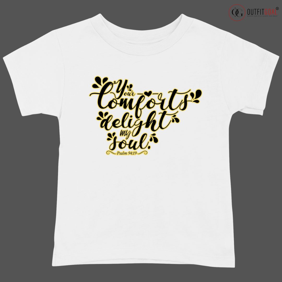 Christmas T-Shirt - Your Comfort, My Delight ❤️ | Enhance Your Style, Enhance Your Christmas🎄| Embrace the Warmth of Love with Our Inspirational T-Shirt🎁