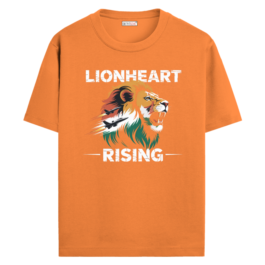 OUTFITGOAL OPERATION SINDOOR “LIONHEART RISING” Inspired Graphic T-Shirt | 100% Super Combed Cotton | 180 GSM Durable Everyday Unisex Tee