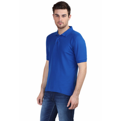 Men Polo Half Sleeve Royal Blue