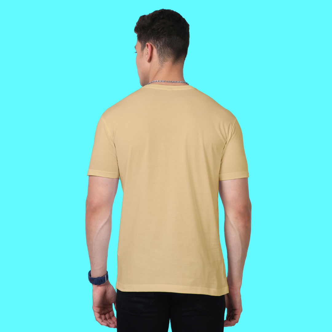 Men Supima T-Shirts Beige